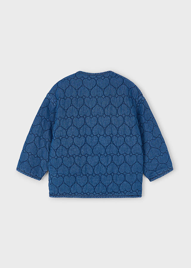 Mayoral Mayoral Heart Soft Denim Coat