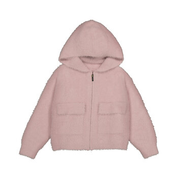Mayoral Mayoral Fuzzy Zip Up Hoodie
