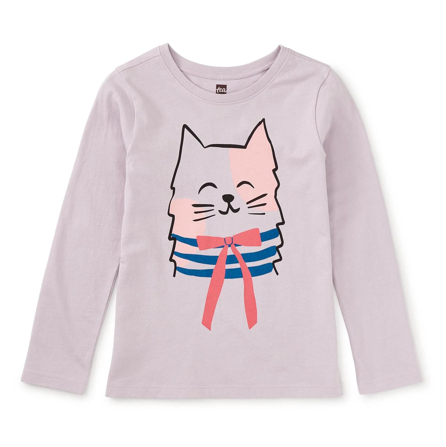 Tea Collection Tea Bowtie Kitty Graphic Tee
