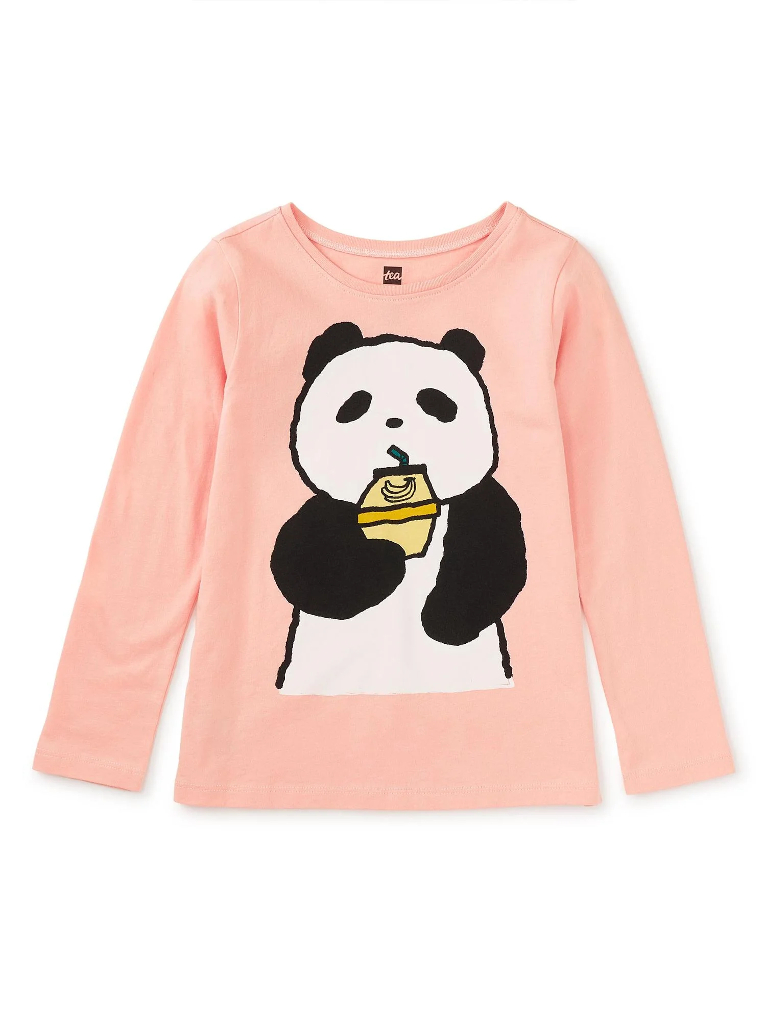 Tea Collection Tea Banana Milk Panda Graphic Tee