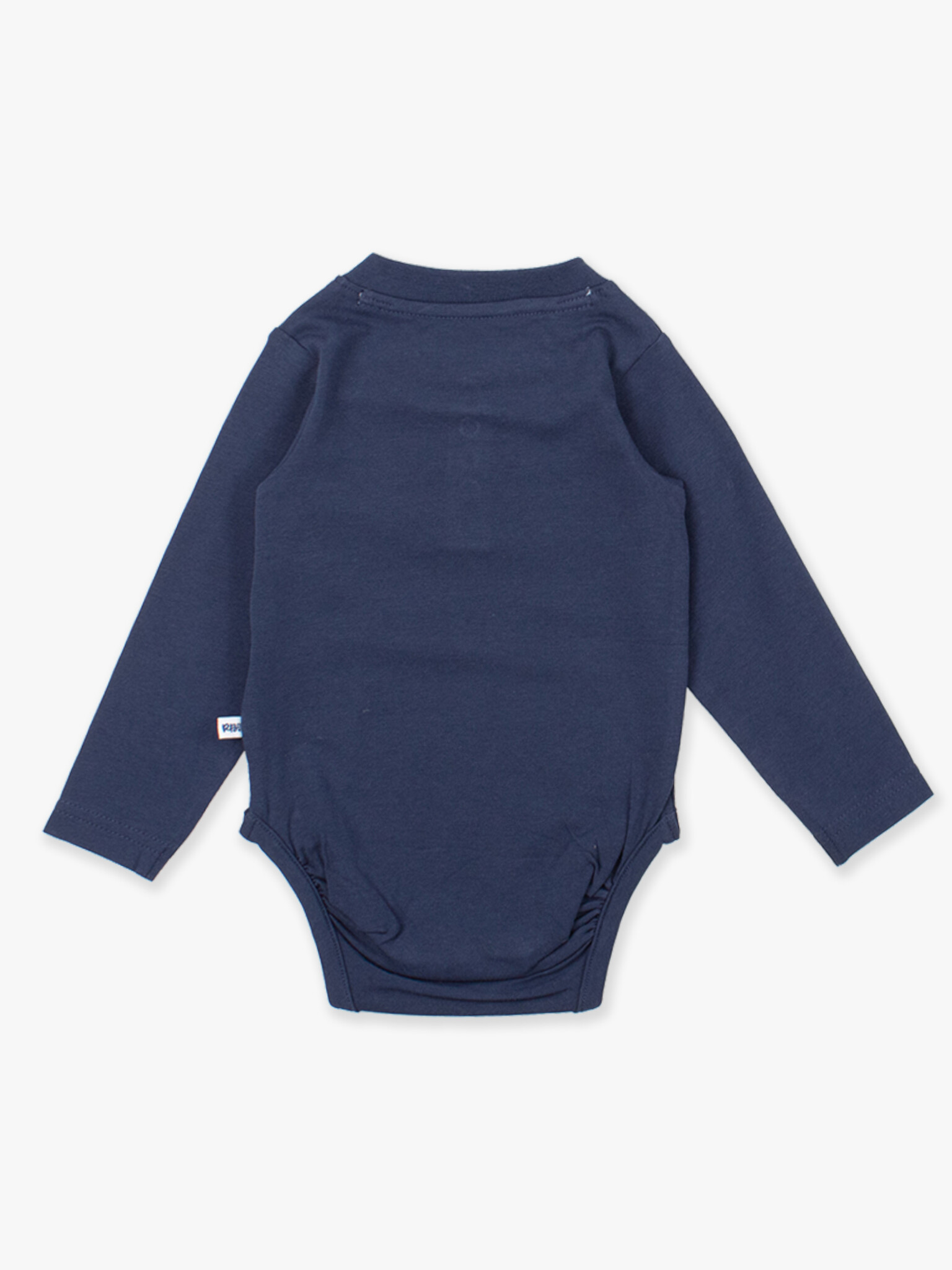 RuffleButts Rufflebutts Knit Long Sleeve 2-Button Henley Bodysuit