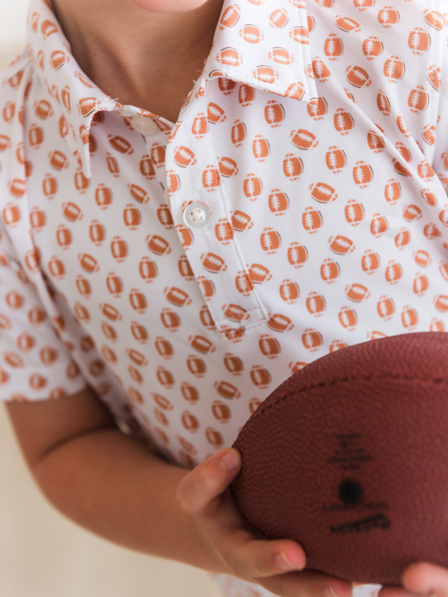 RuffleButts Rufflebutts Knit Short Sleeve Performance Polo