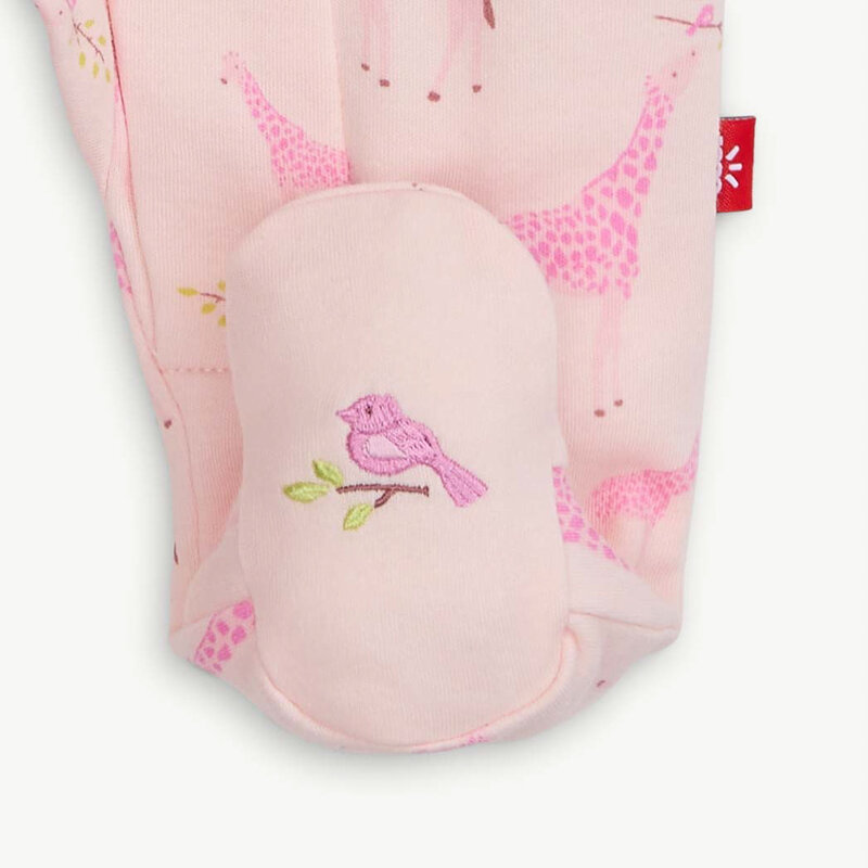 Magnetic Me Magnetic Me Jolie Giraffe Organic Cotton Magnetic Footie