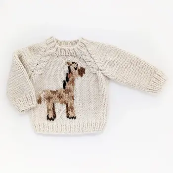 Huggalugs Huggalugs Giraffe Sweater