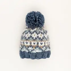 Huggalugs Huggalugs Fairisle Slate Beanie
