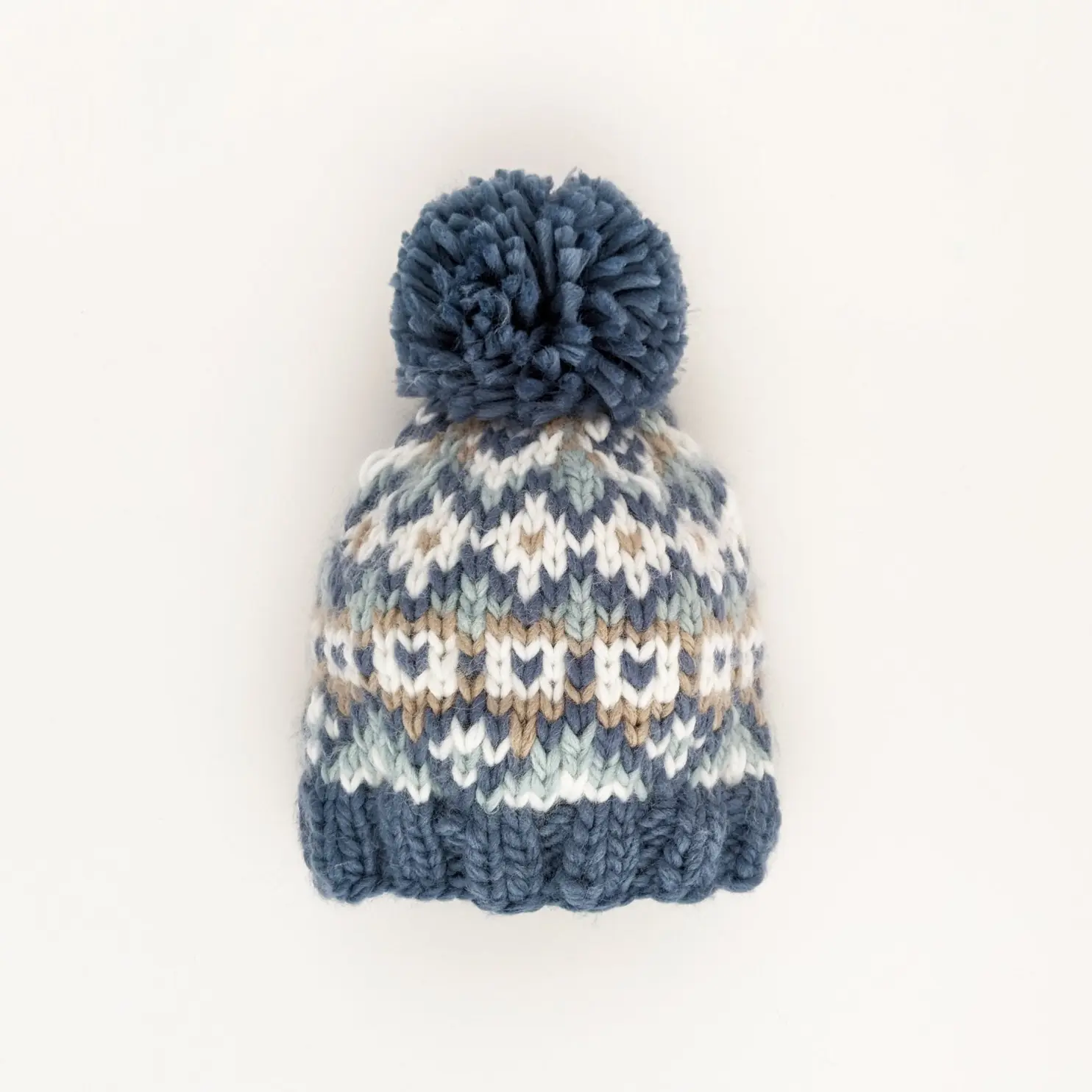 Huggalugs Huggalugs Fairisle Slate Beanie