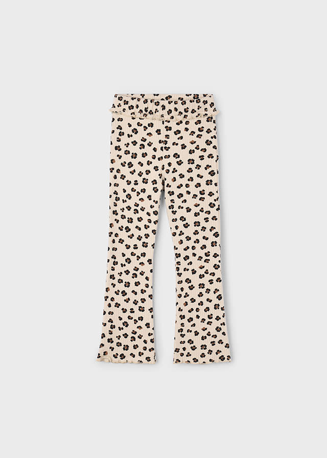 Mayoral Mayoral Rib Knit Flare Leggings