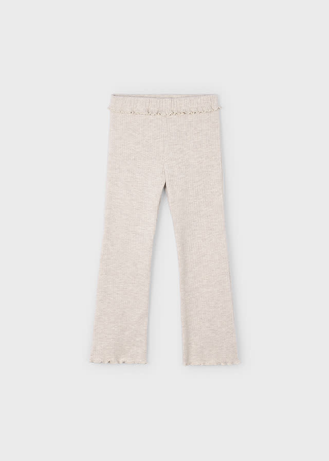 Mayoral Mayoral Rib Knit Flare Leggings