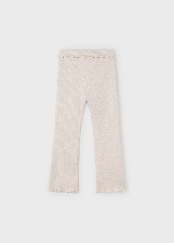 Mayoral Mayoral Rib Knit Flare Leggings