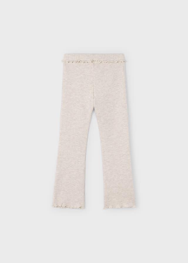 Mayoral Mayoral Rib Knit Flare Leggings