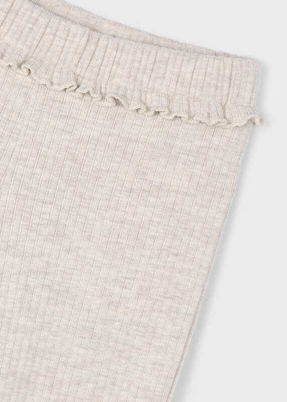 Mayoral Mayoral Rib Knit Flare Leggings