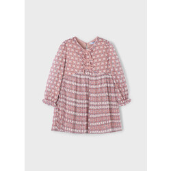 Mayoral Mayoral Floral Pleated Dress