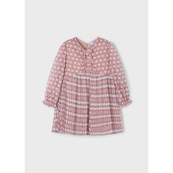 Mayoral Mayoral Floral Pleated Dress