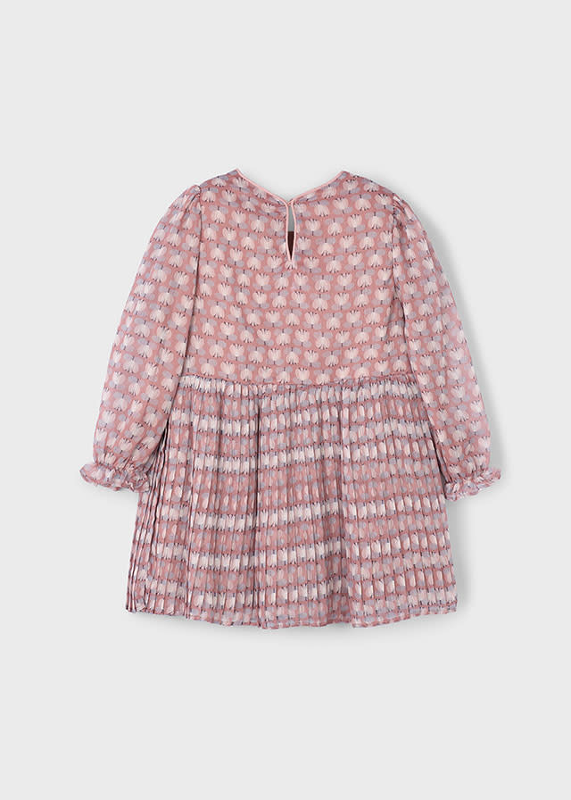 Mayoral Mayoral Floral Pleated Dress