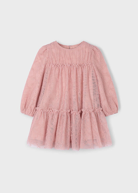 Mayoral Mayoral Tulle Heart Dress