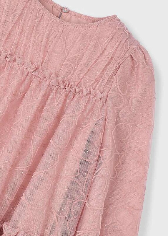 Mayoral Mayoral Tulle Heart Dress