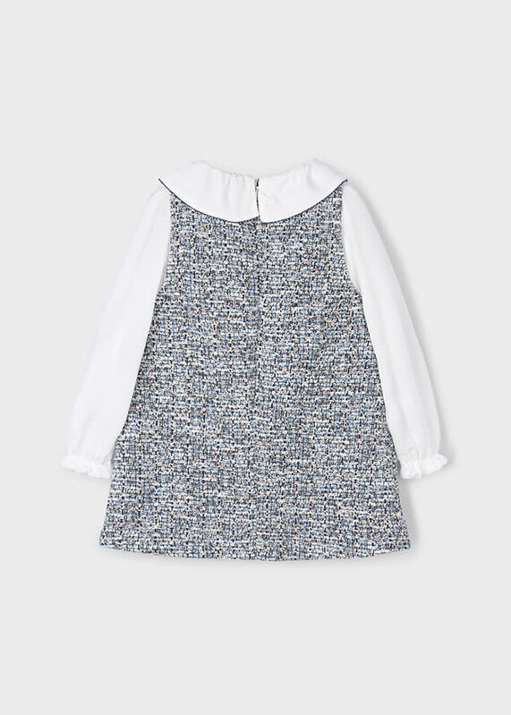 Mayoral Mayoral Pinafore Dress w/ Blouse