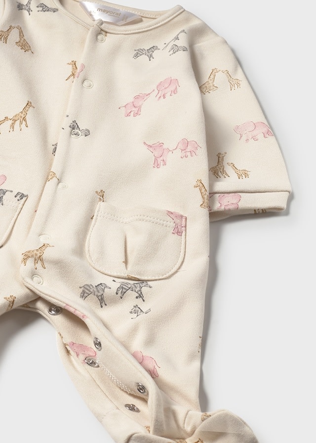 Mayoral Mayoral Zoo Friends Onesie