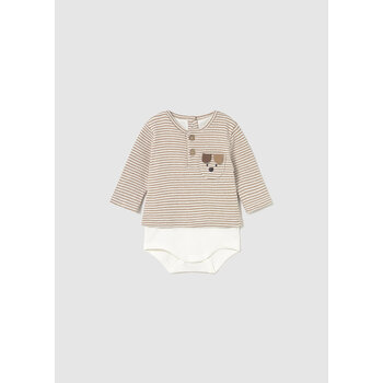 Mayoral Mayoral Doggie Henley Bodysuit