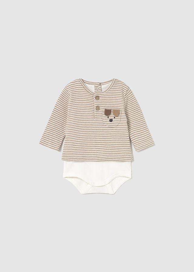 Mayoral Mayoral Doggie Henley Bodysuit