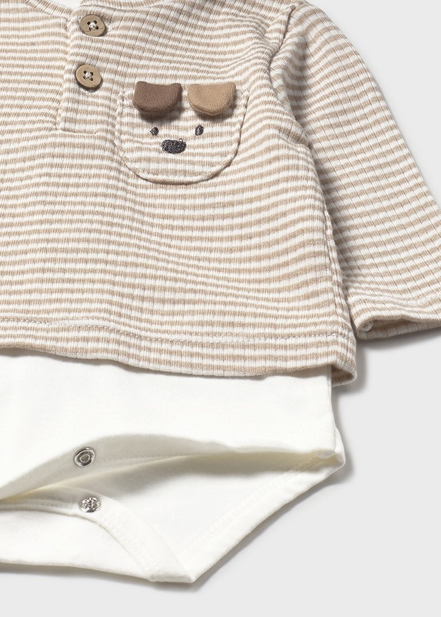 Mayoral Mayoral Doggie Henley Bodysuit