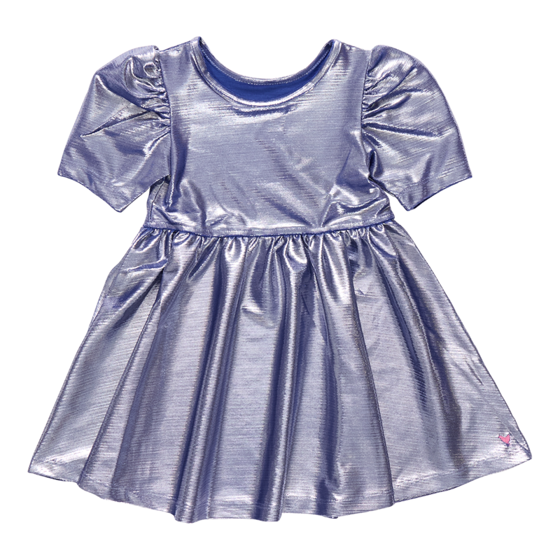 Pink Chicken Pink Chicken Lamé Laurie Dress