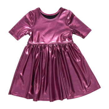 Pink Chicken Pink Chicken Lamé Steph Dress