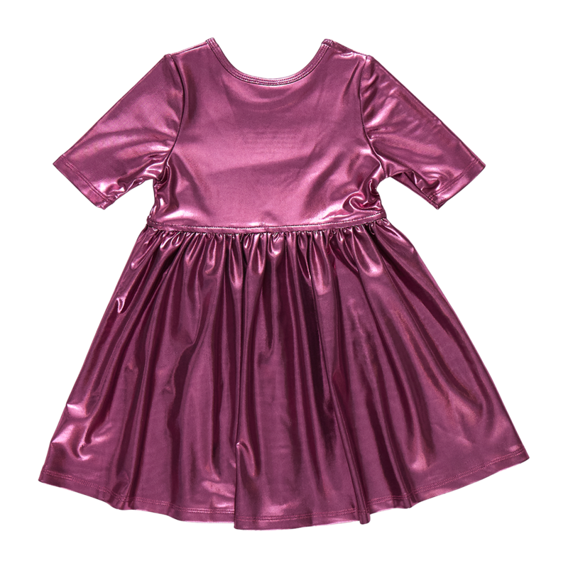 Pink Chicken Pink Chicken Lamé Steph Dress