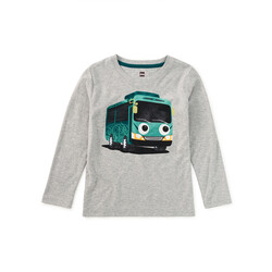 Tea Collection Tea Korean Bus Graphic Tee