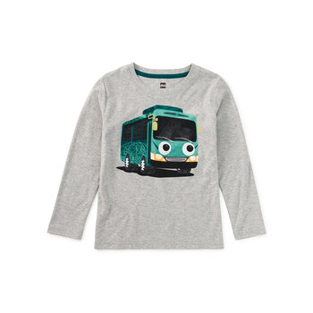 Tea Collection Tea Korean Bus Graphic Tee