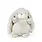 Bunnies by the Bay Bunnies by the Bay Tiny Nibble 8" Bunny- Gray