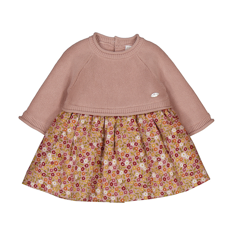 Mayoral Mayoral Knit Floral Dress
