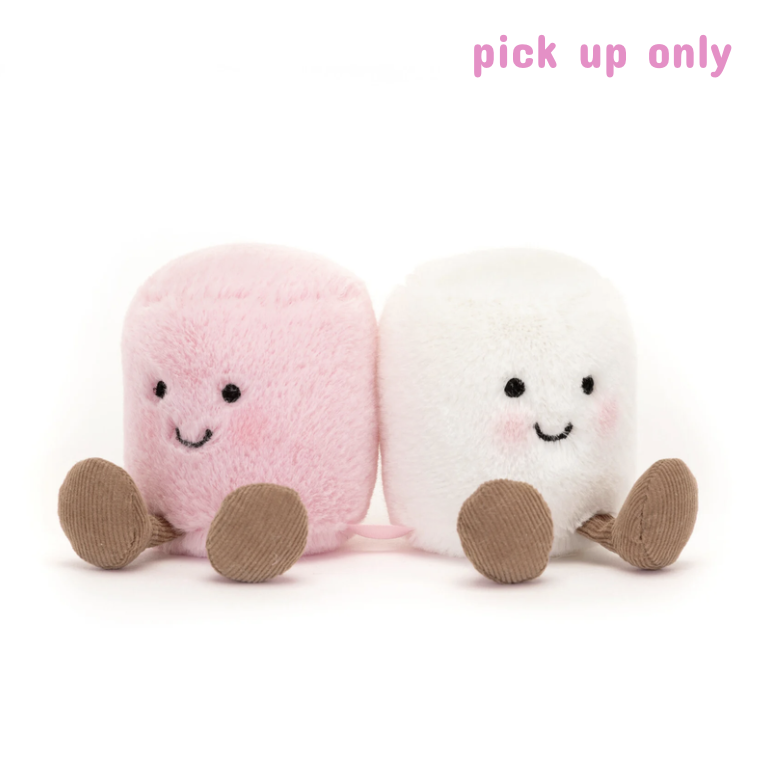 JellyCat JellyCat Amuseables Pink & White Marshmallows