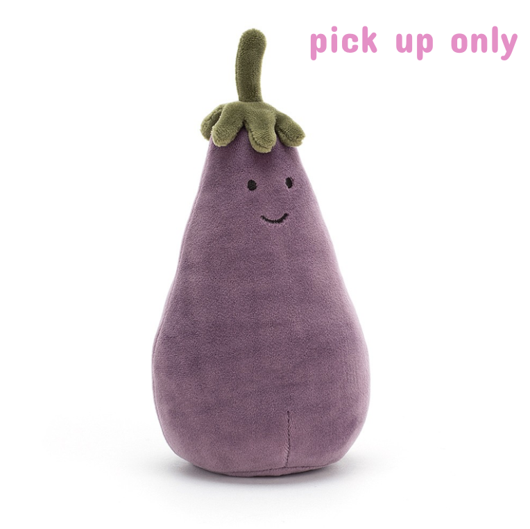 JellyCat JellyCat Amuseables Aubergine/Vivacious Vegetable Eggplant