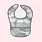 Mint Mint Glossy Bib