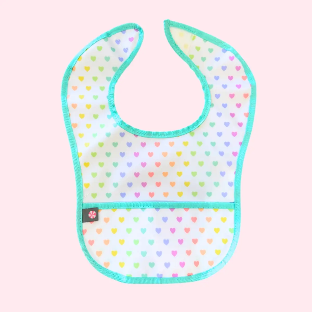 Mint Mint Glossy Bib