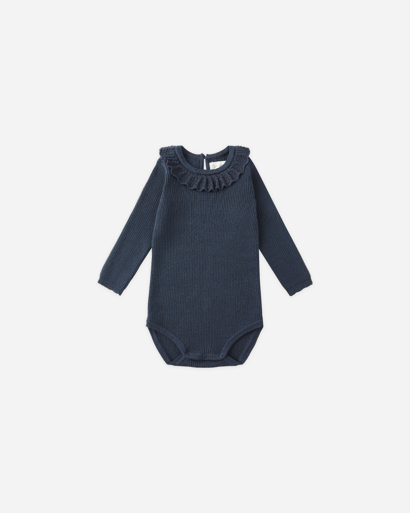 Rylee and Cru Rylee & Cru Ruffle Collar Bodysuit