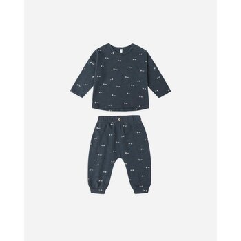 Rylee and Cru Rylee & Cru Star Long Sleeve Tee + Pant Set