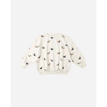 Rylee and Cru Rylee & Cru Dachshund Relaxed Sweatshirt