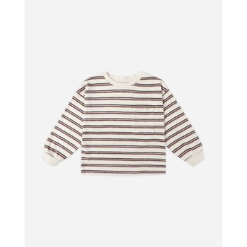 Rylee and Cru Rylee & Cru Vintage Stripe Relaxed Long Sleeve Tee
