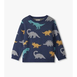 Hatley Hatley Dino Party Crew Neck Sweater
