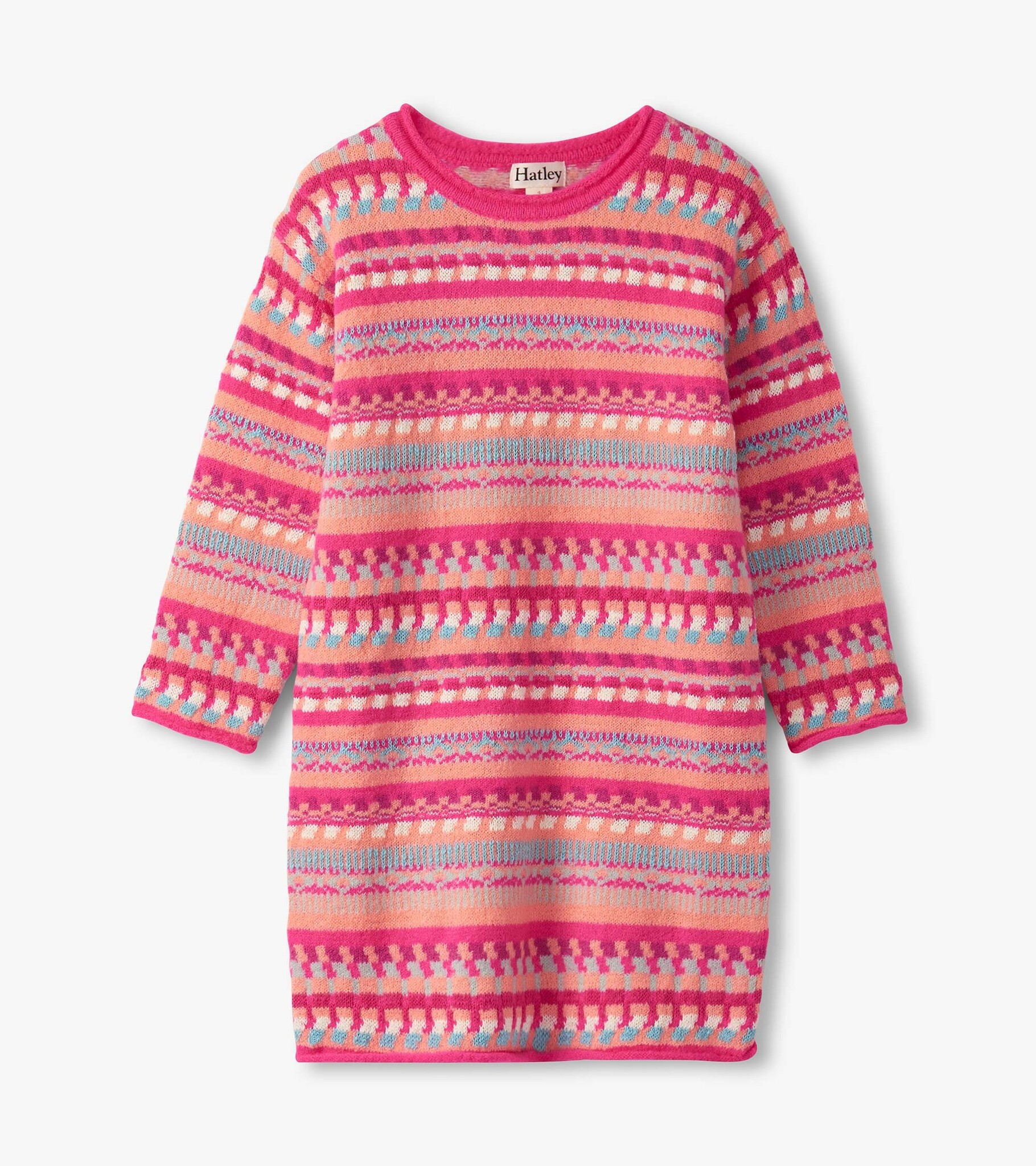 Hatley Hatley Sunset Stripe Sweater Dress