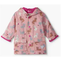 Hatley Hatley Little Kitties Snap Raincoat