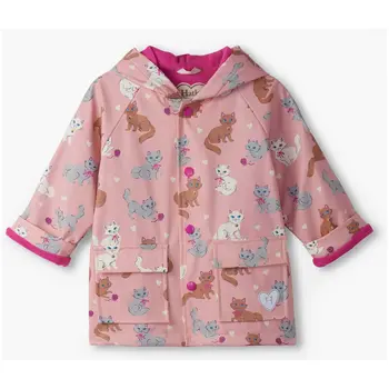 Hatley Hatley Little Kitties Snap Raincoat