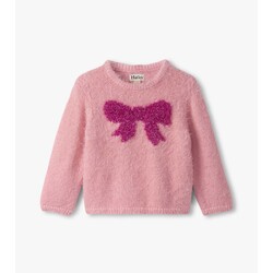 Hatley Hatley Shiny Bow Furry Sweater