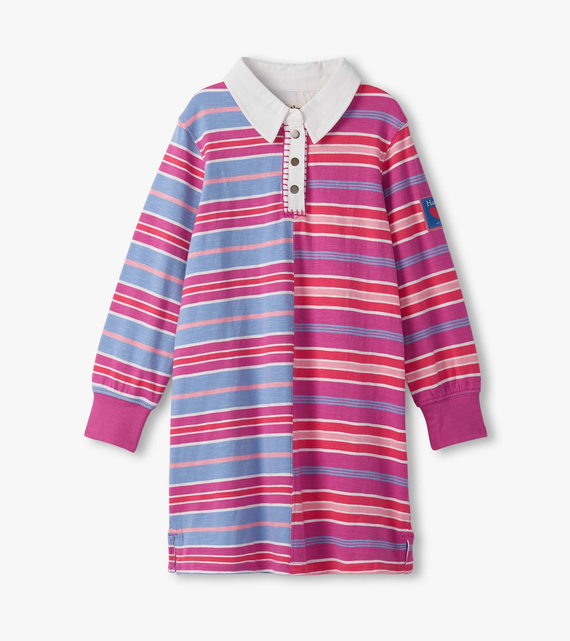 Hatley Hatley Mixed Stripes Polo Dress