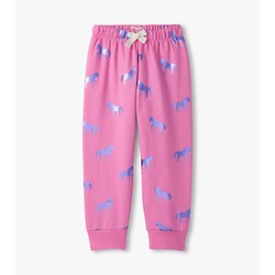 Hatley Hatley Shimmer Horses Cuffed track Pants