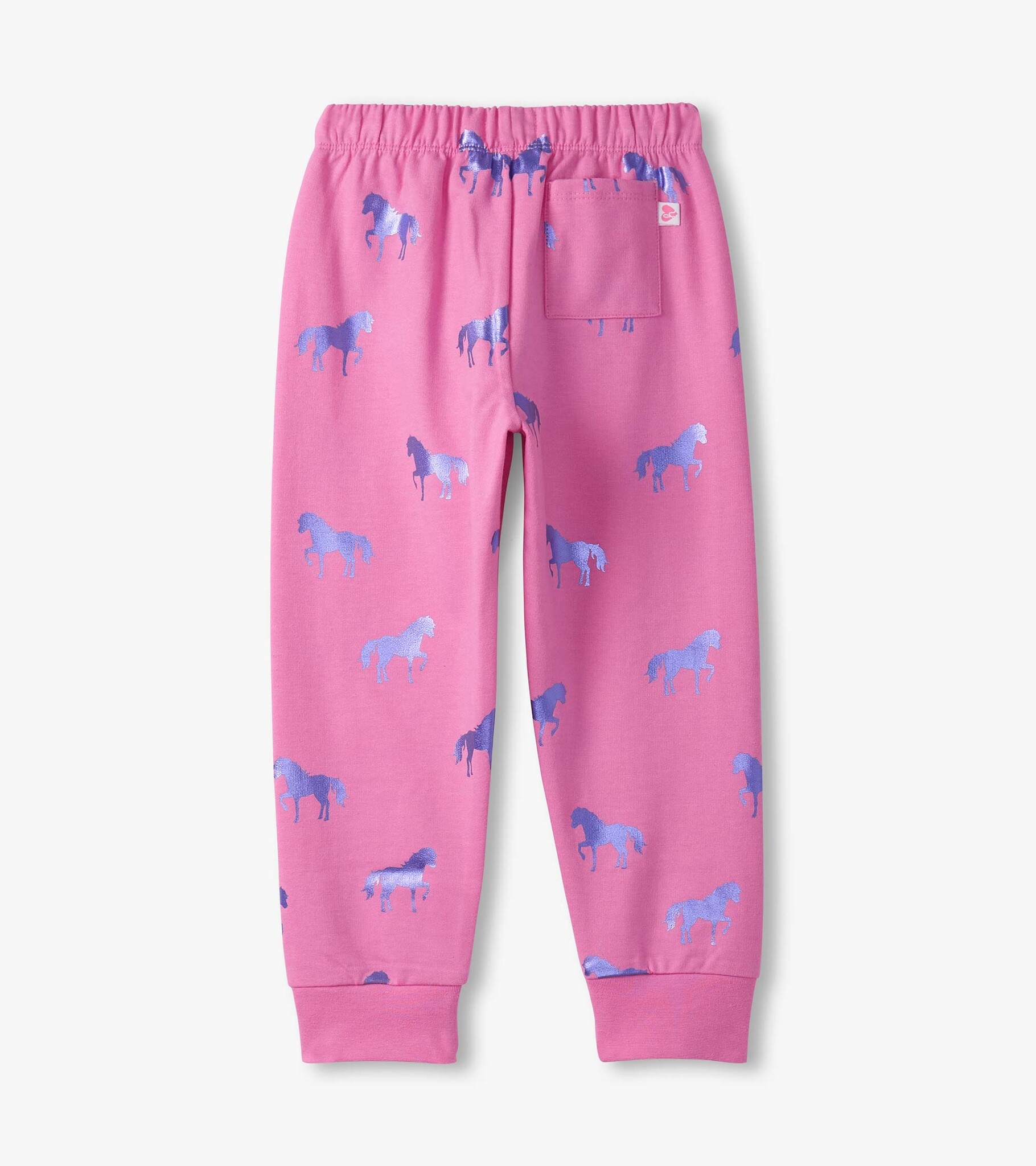 Hatley Hatley Shimmer Horses Cuffed track Pants