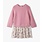 Hatley Hatley Painterly Bows Mixed Media Sweater Dress