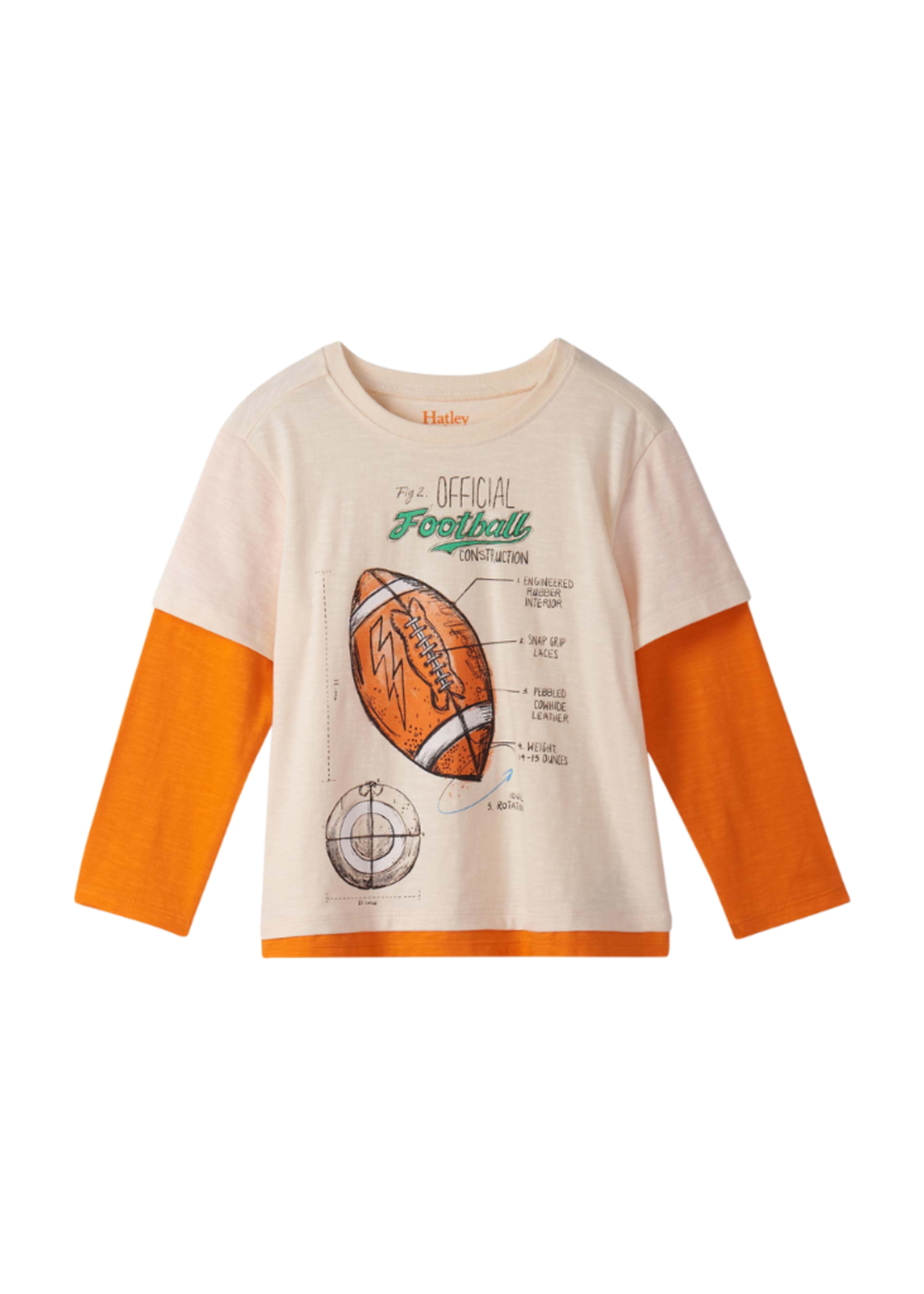 Hatley Hatley Football Fooler Tee